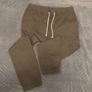 Twill Joggers